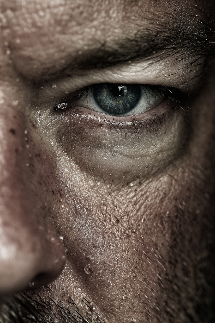 Augen Detail Gesicht Nahaufnahme Intensive Ausdruck | Portraets | Menschen und Emotionen