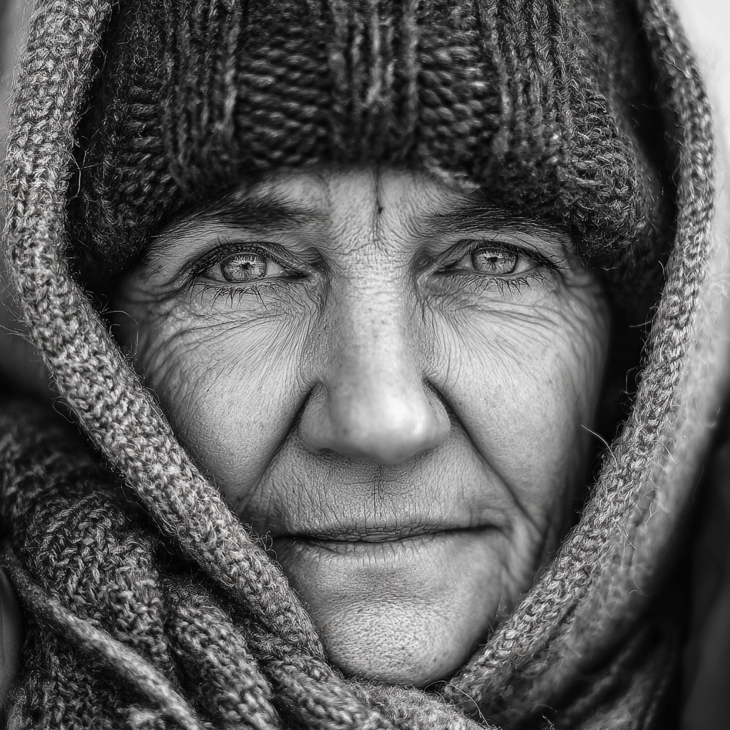 Nahaufnahme Schwarz Weiss Porträt Emotionen | Portraets | Menschen und Emotionen
