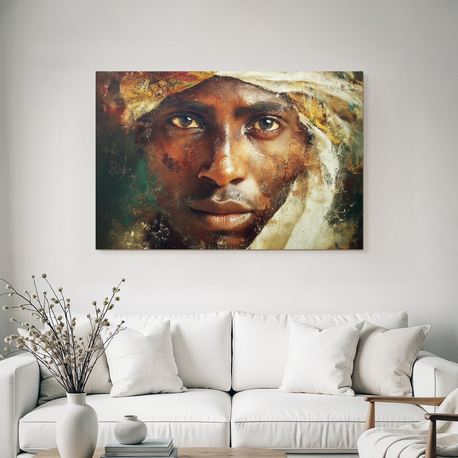Ausdrucksstarker Gesichtsausdruck Portrait