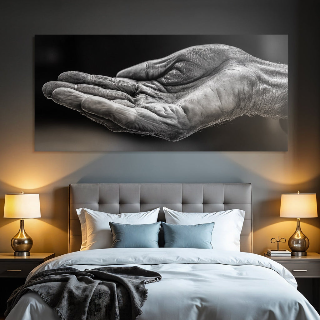 Hand Detail Hauttextur Gestik