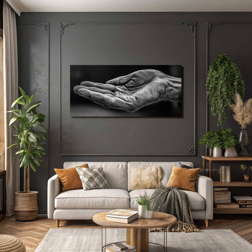 Hand Detail Hauttextur Gestik