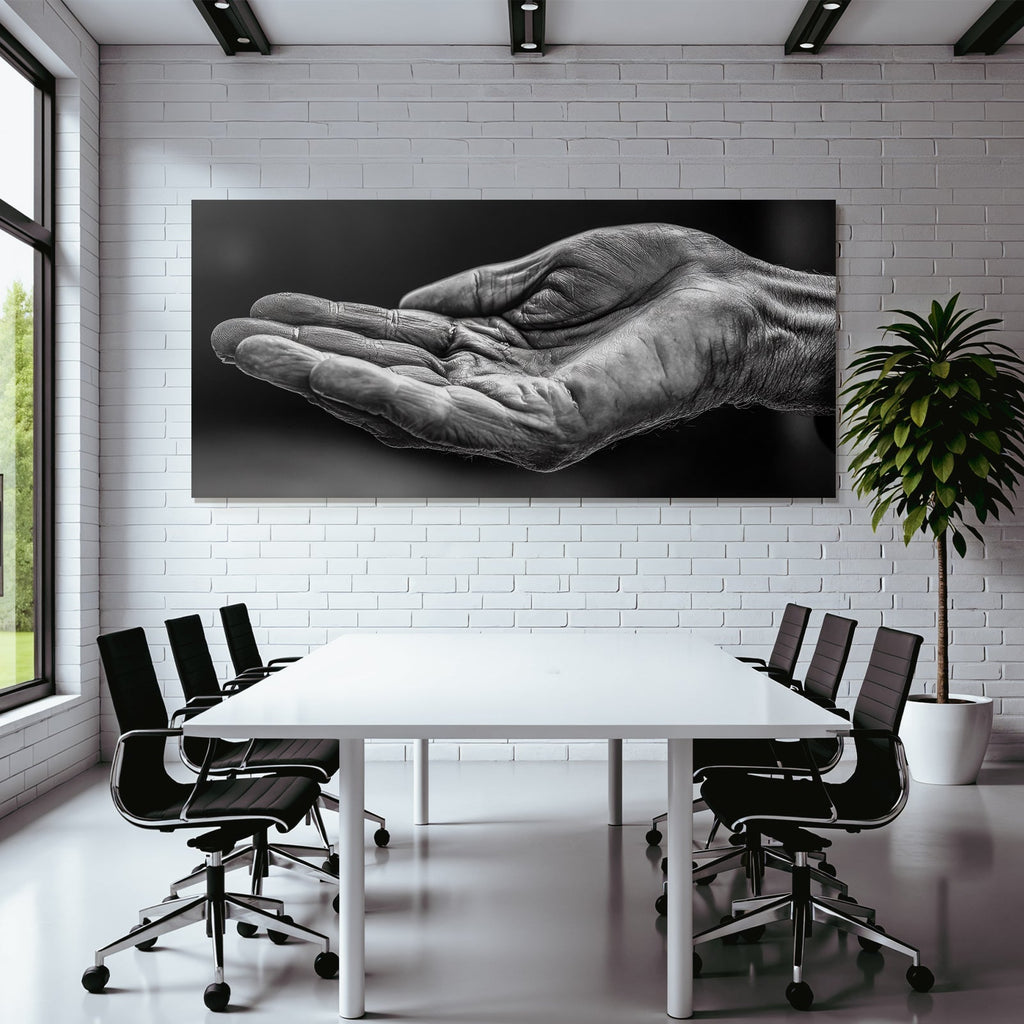 Hand Detail Hauttextur Gestik