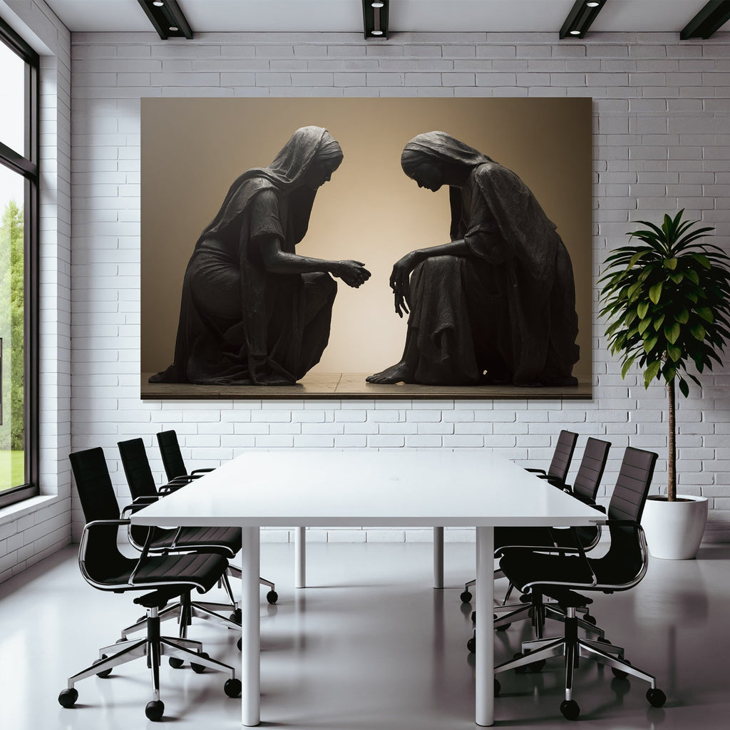 Intimität Und Kontemplation Silhoütten Skulpturen