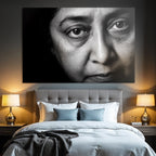 Nahaufnahme Portrait Eines Menschen Augen Facial Features