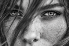 Nahaufnahme Portrait Portrait Von Augen Und Hautflecken | Portraets | Menschen und Emotionen