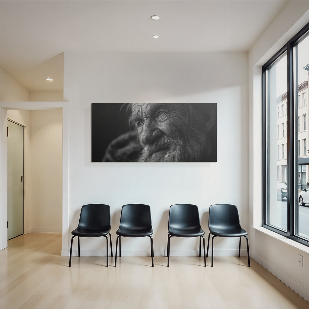 Naheaufnahme Eines Alten Menschen Sw Fotografie Details Und Ausdrücke