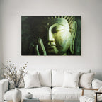 Buddha Skulptur Gebetshaltung Ruhe Meditiation