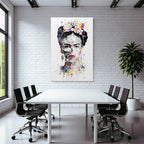 Lebens Und Todes Skull Aquarellkunst Vibrant Effects