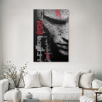 Stylisierte Abstracte Darstellung Charakter Drama Intensität