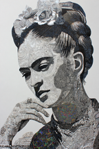 Stylisierte Portrait Einer Frau Mit Intrikater Linienarbeit | Tattoo Aesthetik | Menschen und Emotionen