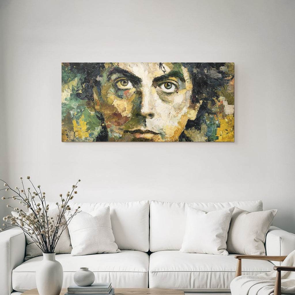 Künstlerisches Porträt Bold Colors Impressionistisch Malerei