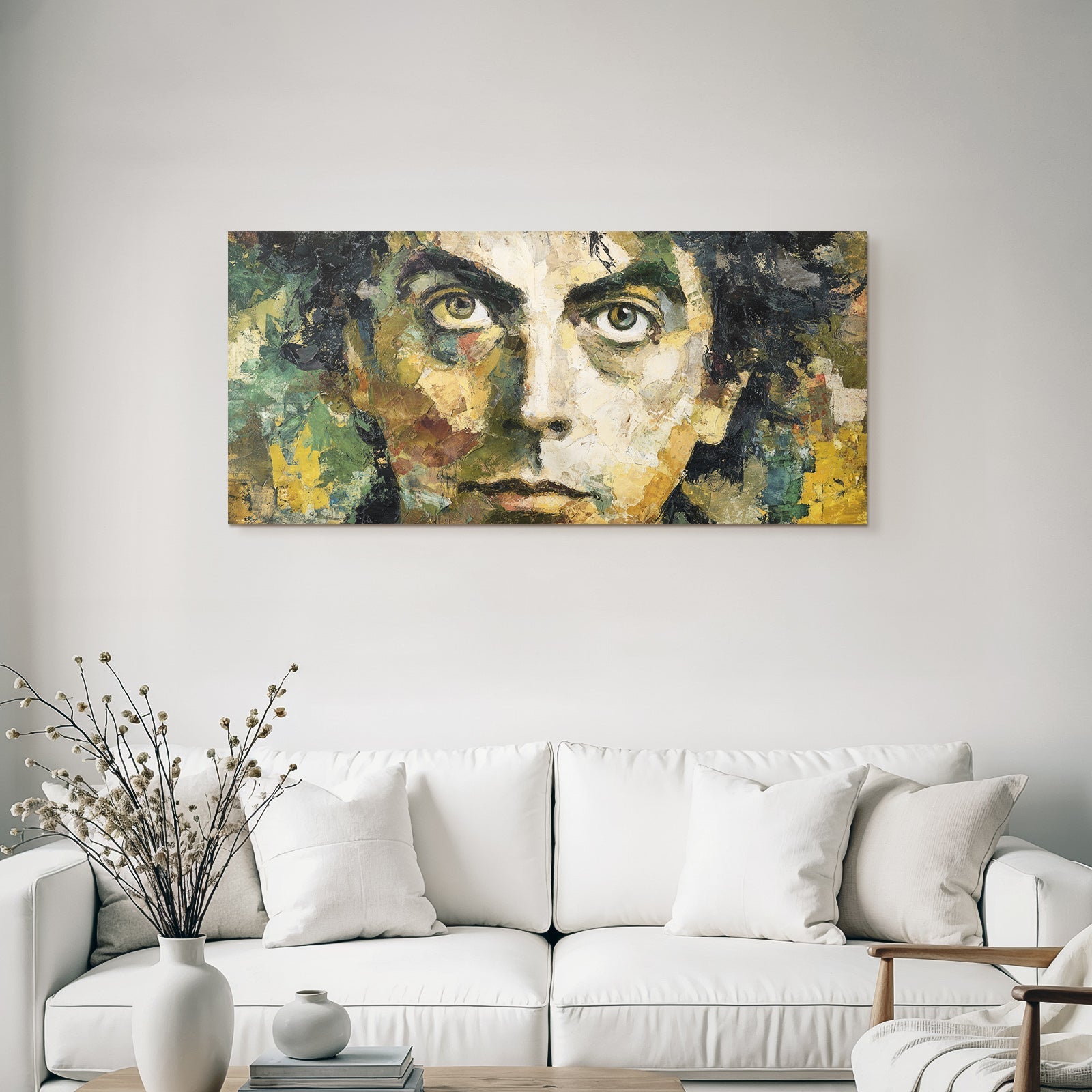 Künstlerisches Porträt Bold Colors Impressionistisch Malerei