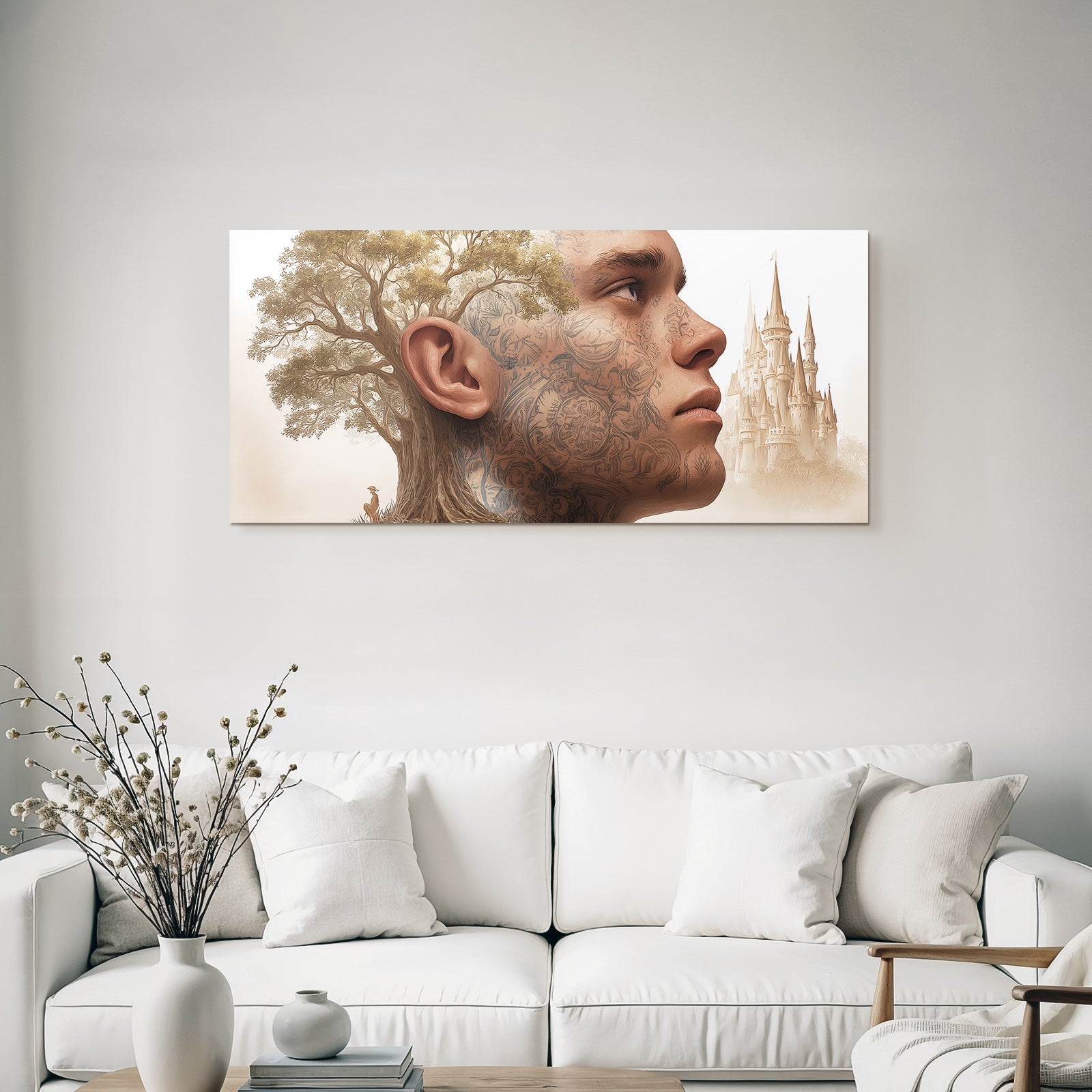Mensch Natur Architektur Harmonie Surrealismus