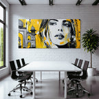 Portrait Frau Architektur Nordindische Kultur Kunstwerk