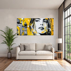 Portrait Frau Architektur Nordindische Kultur Kunstwerk