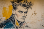 Stylisierte Kunstfigur Mit Aussdrucksvollem Blick | Tattoo Aesthetik | Menschen und Emotionen