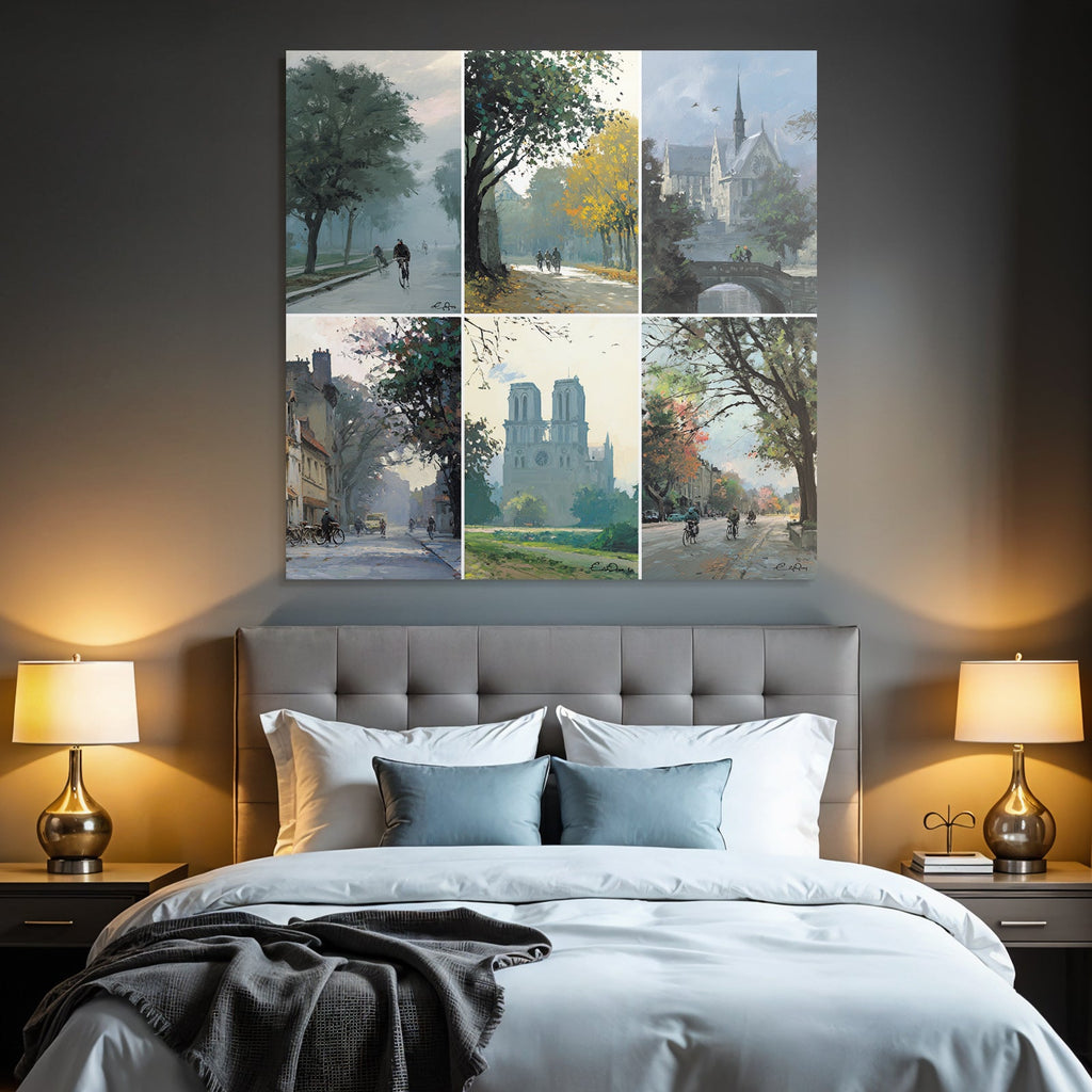 Landschaften Und Szenen In Kunst Ruhige Und Picturesqü Momente