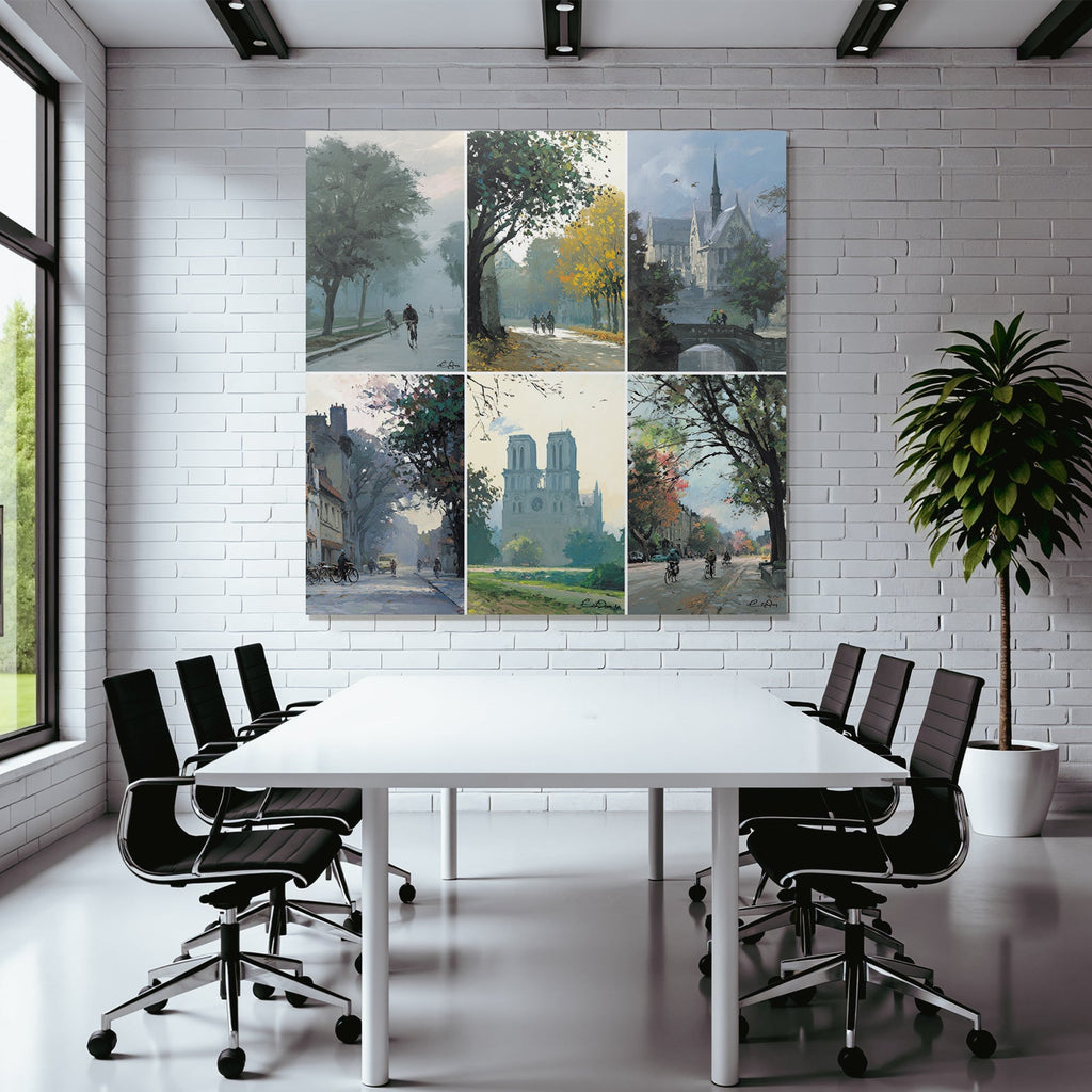 Landschaften Und Szenen In Kunst Ruhige Und Picturesqü Momente