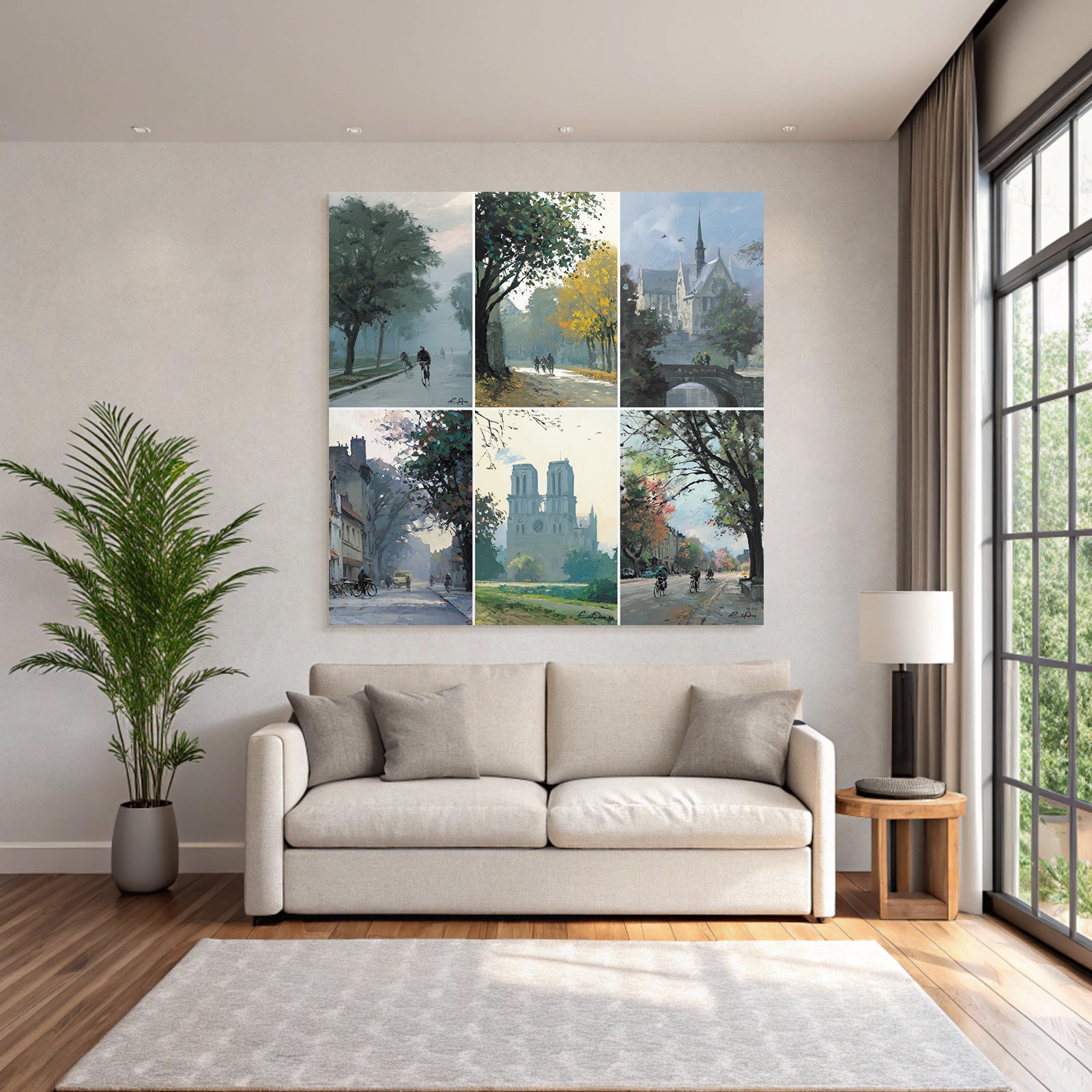 Landschaften Und Szenen In Kunst Ruhige Und Picturesqü Momente