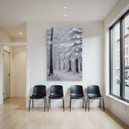 Winterwald Bedeckt Mit Schnee
