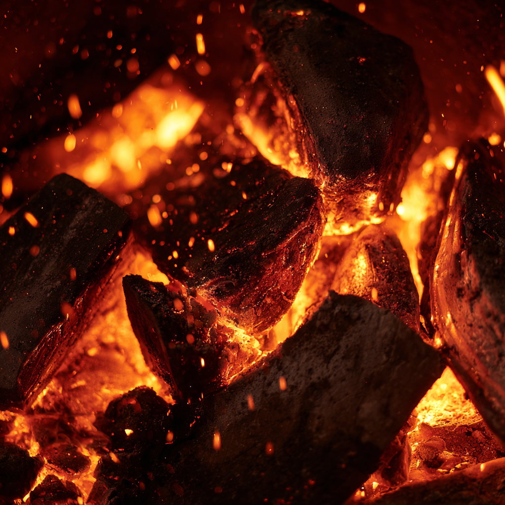 Gluhende Kohle Und Glut | Feuer und Vulkane | Natur