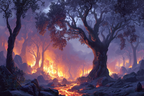 Waldbrand Im Flammenmeer | Feuer und Vulkane | Natur