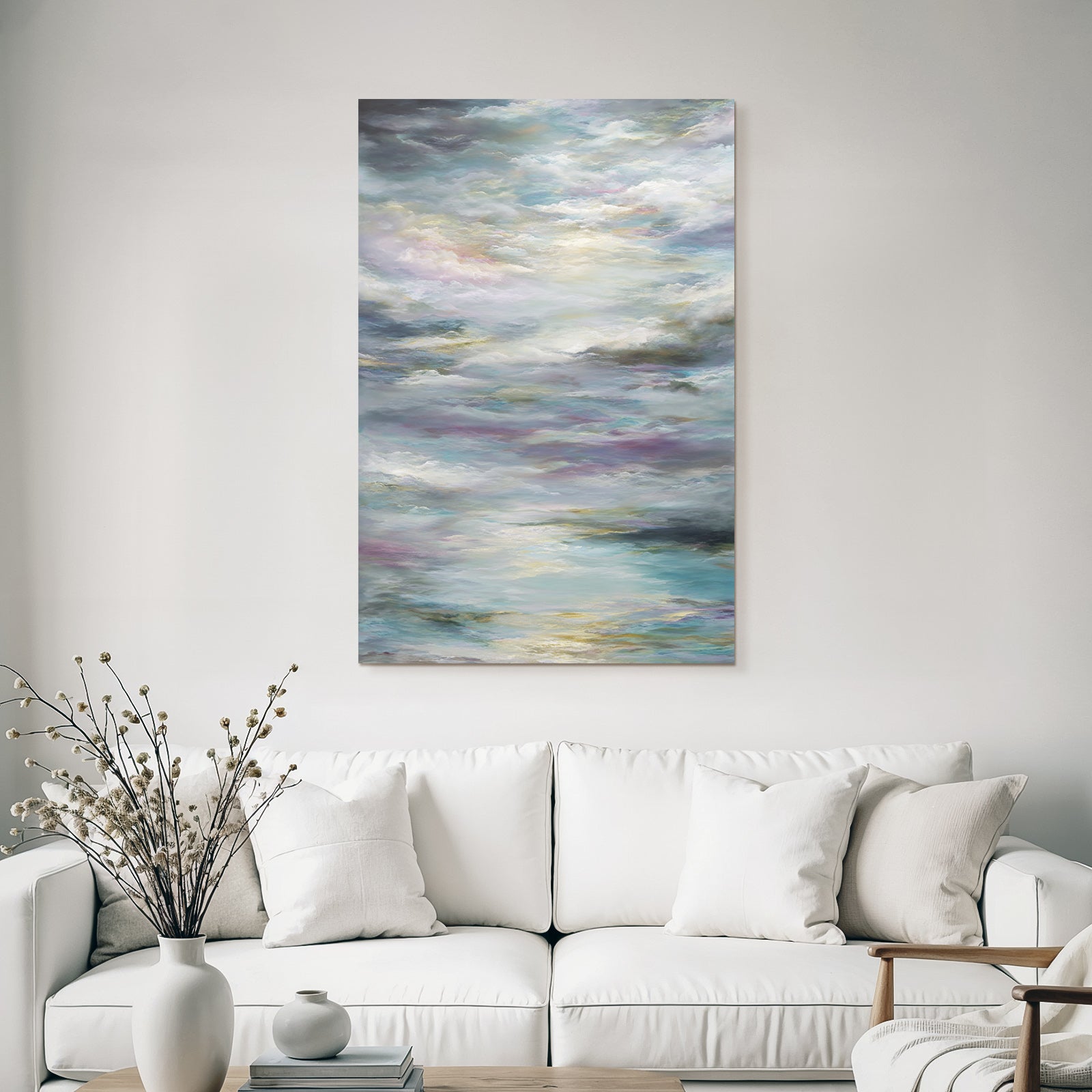 Ätherische Pastellwolken