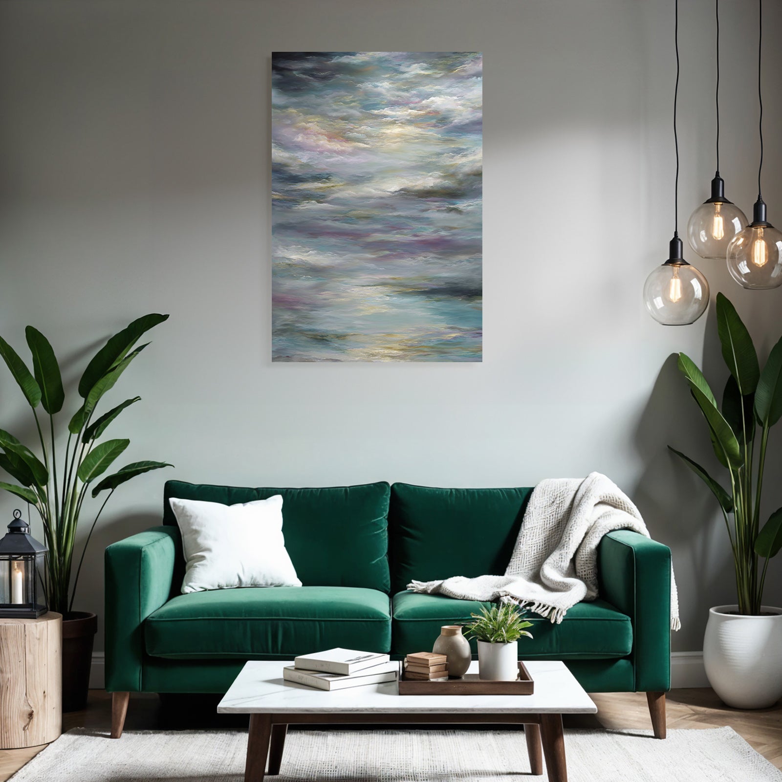 Ätherische Pastellwolken
