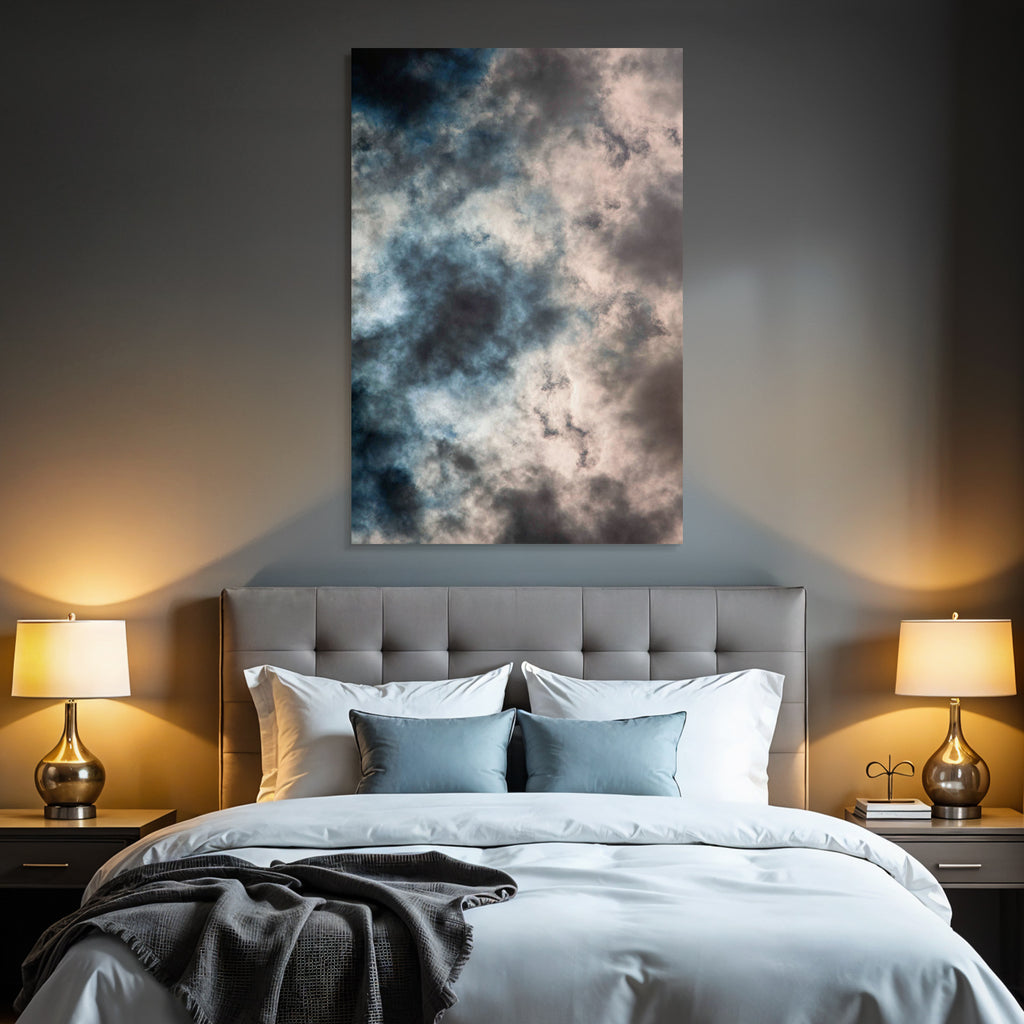 Dramatischer Wirbelnder Wolkenhimmel