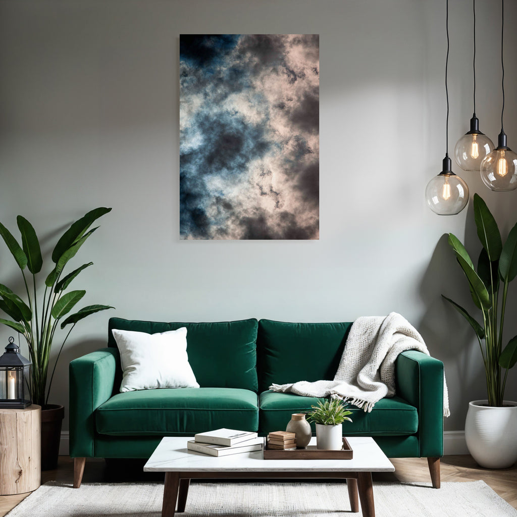 Dramatischer Wirbelnder Wolkenhimmel