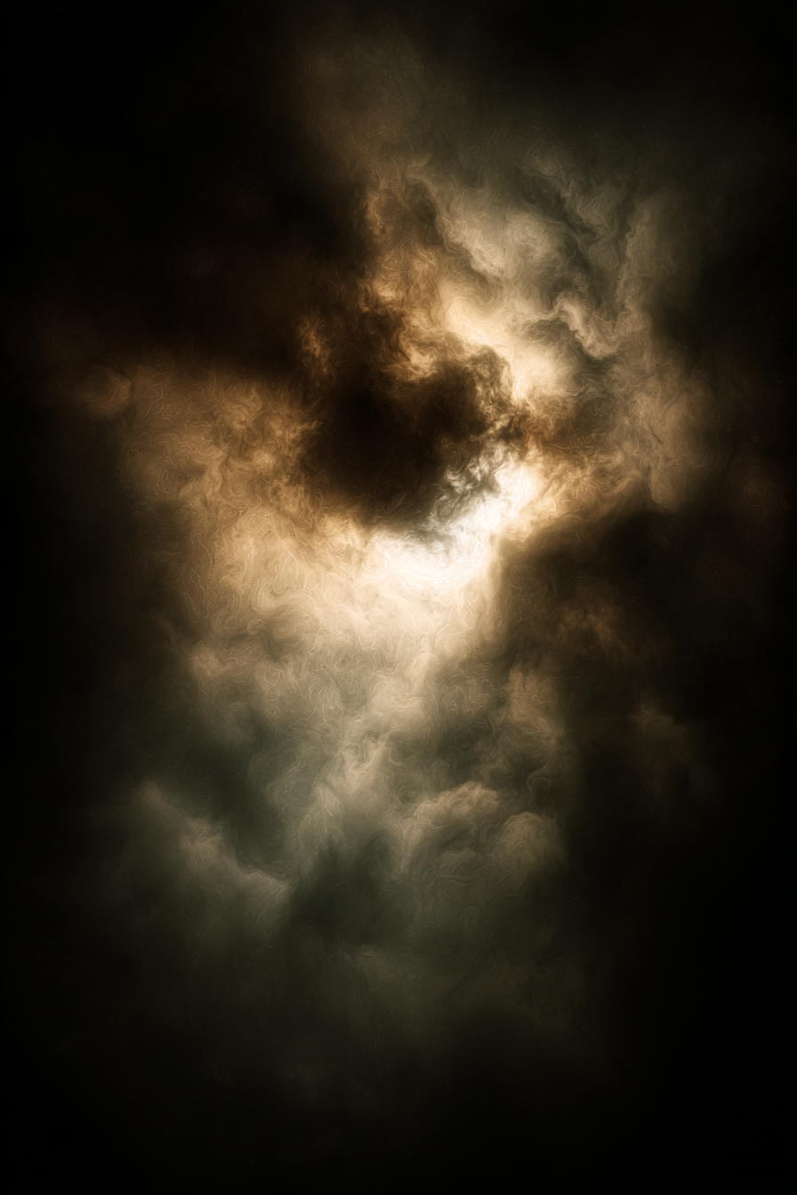 Mysteriöse Atmosphärische Wolkentextur | Himmel und Wolken | Natur