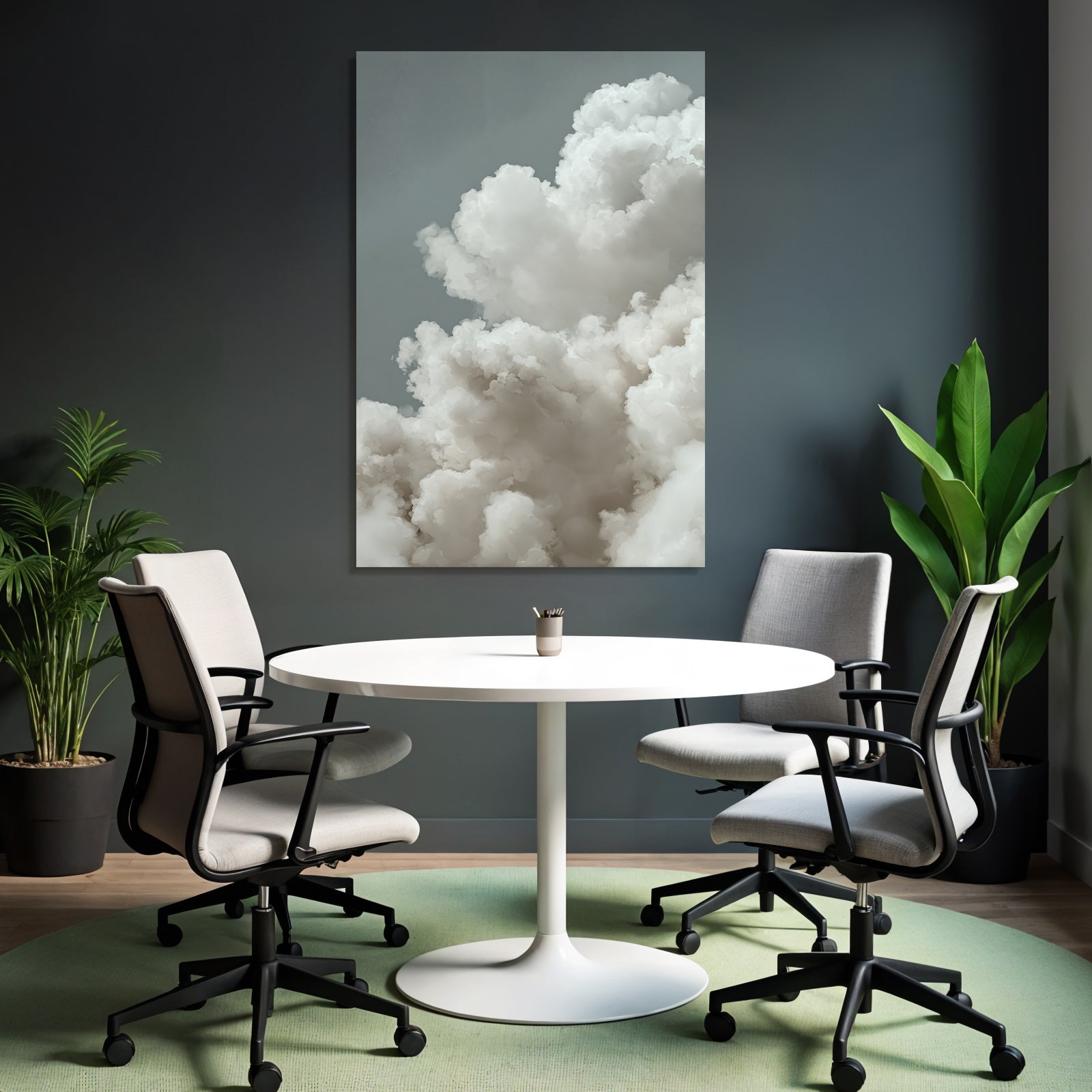 Traumhafte Flauschige Wolkenlandschaft