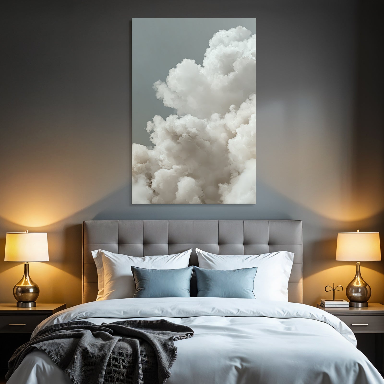 Traumhafte Flauschige Wolkenlandschaft