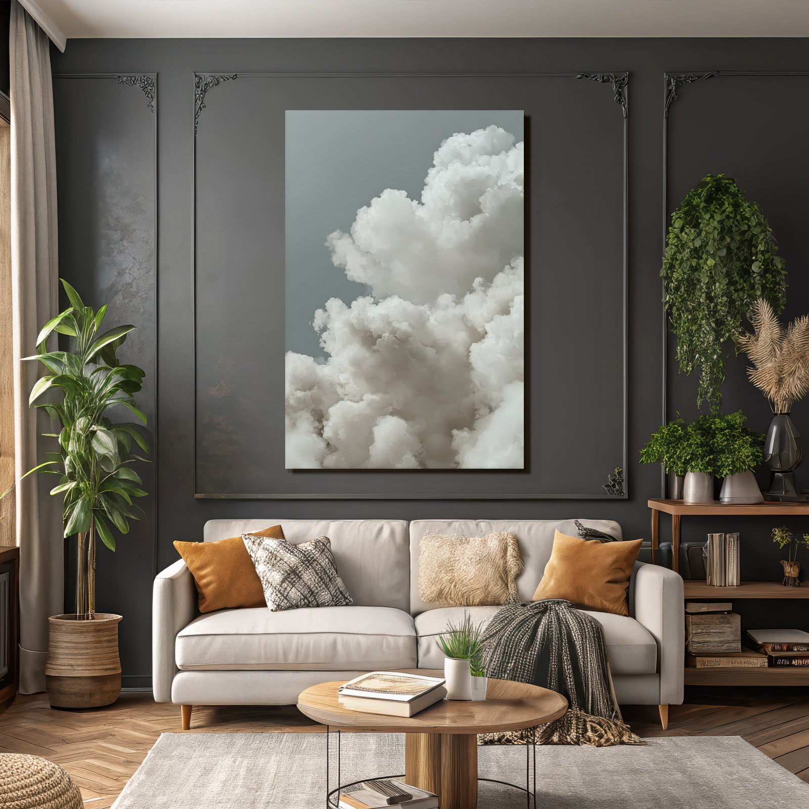 Traumhafte Flauschige Wolkenlandschaft
