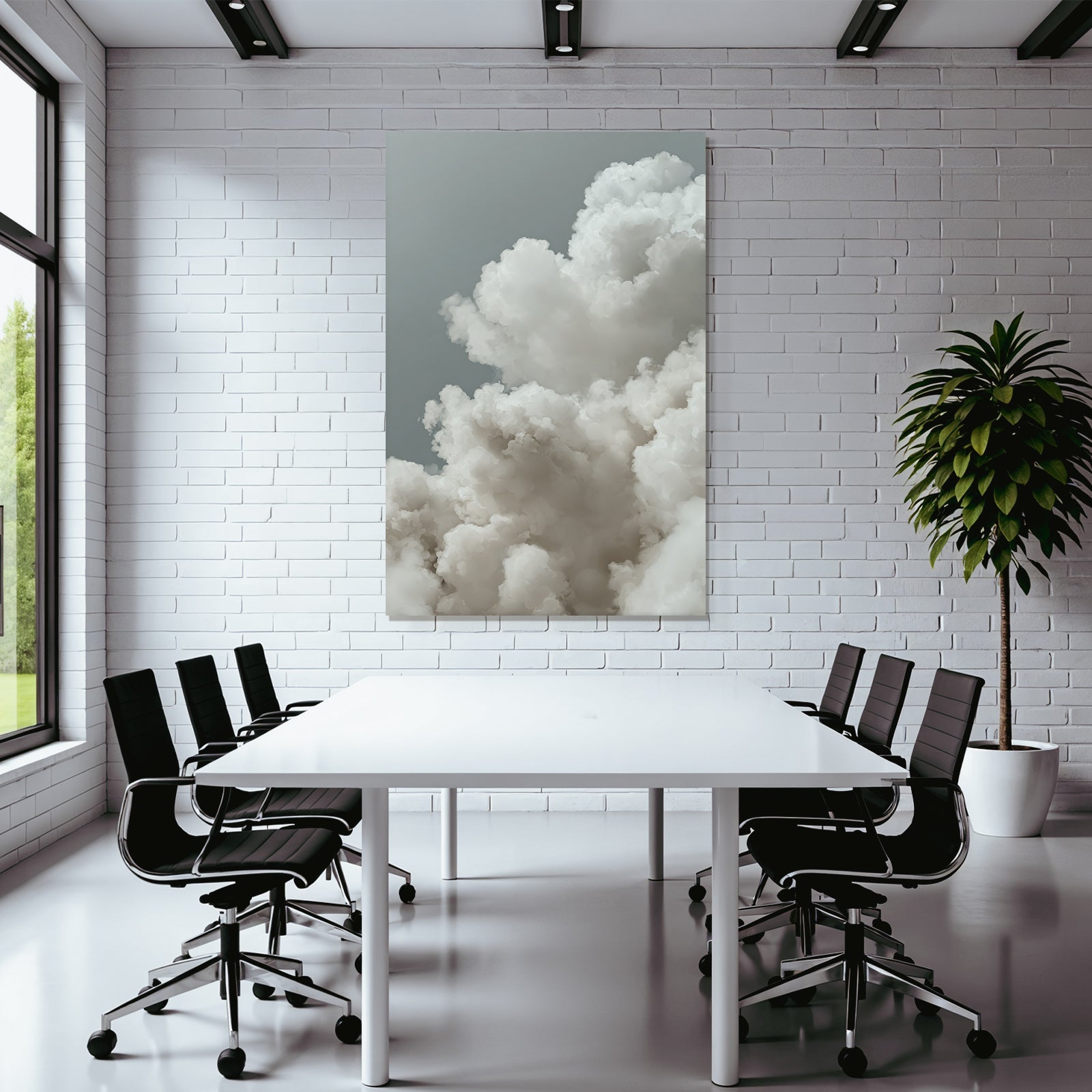 Traumhafte Flauschige Wolkenlandschaft