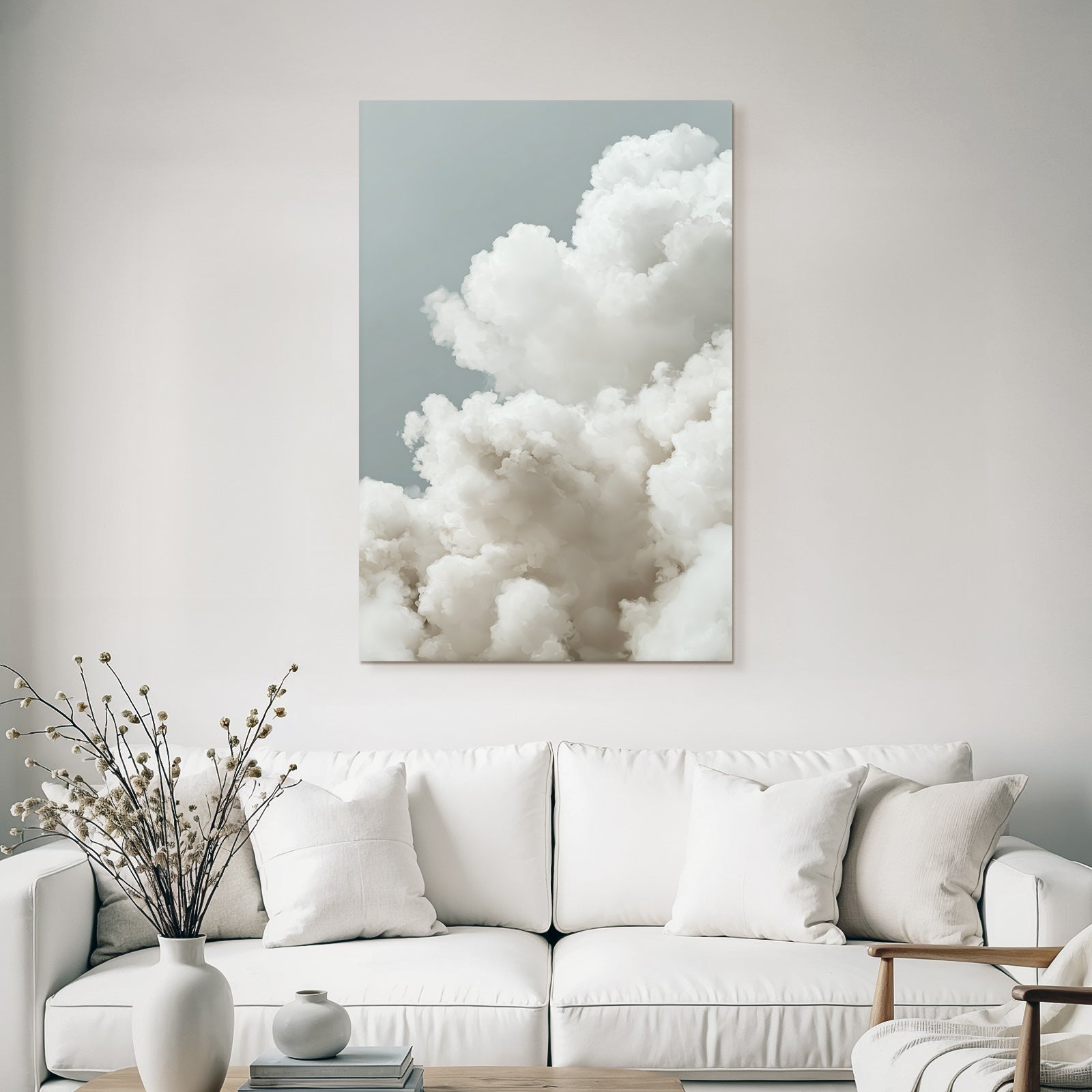 Traumhafte Flauschige Wolkenlandschaft