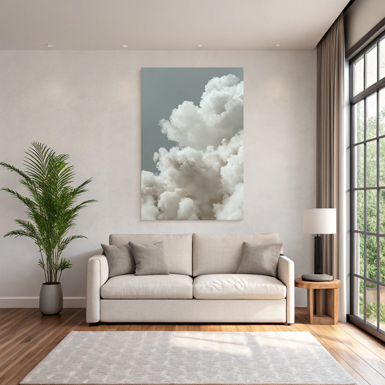 Traumhafte Flauschige Wolkenlandschaft