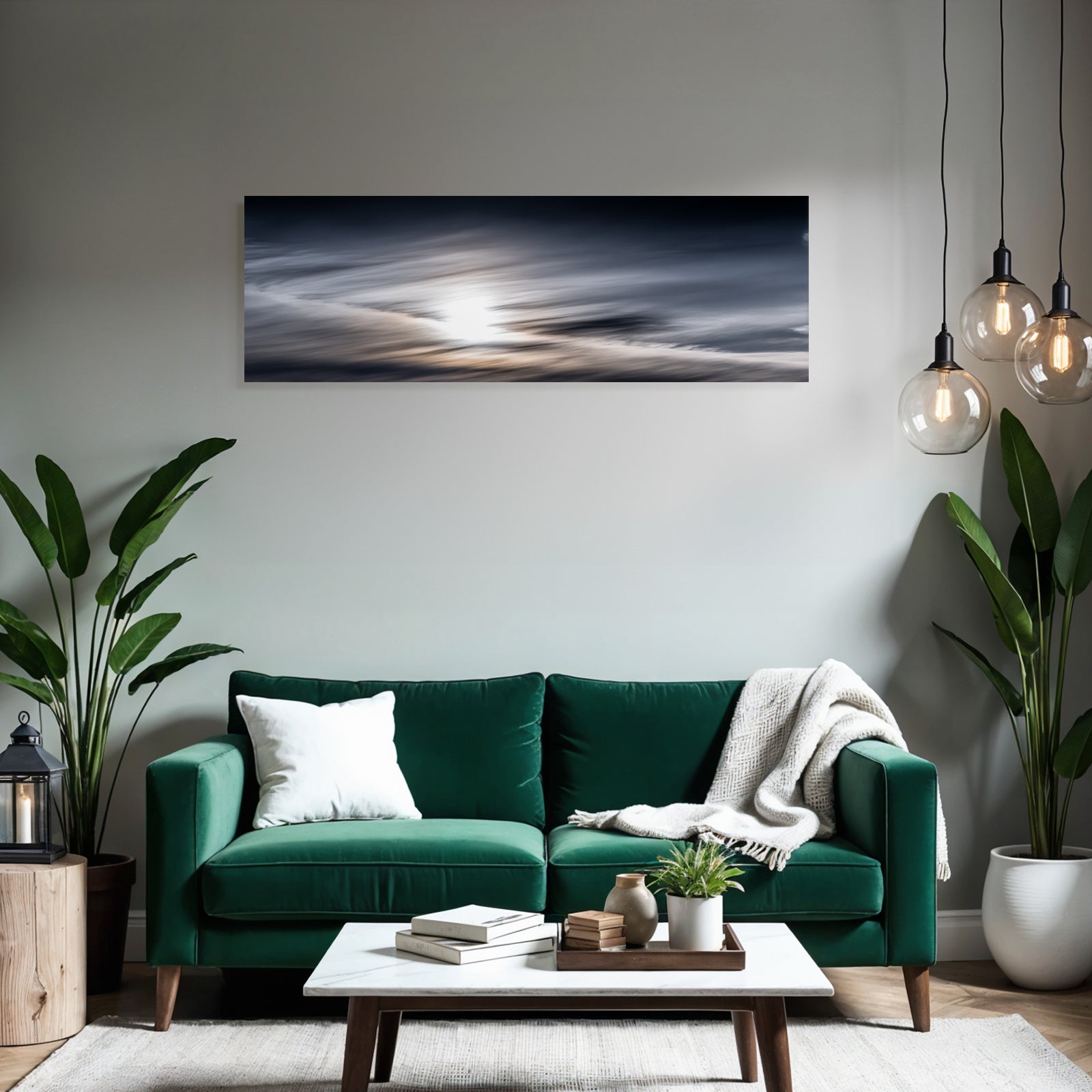 Himmel Mit Weichen Wolken Und Sanftem Sonnenlicht