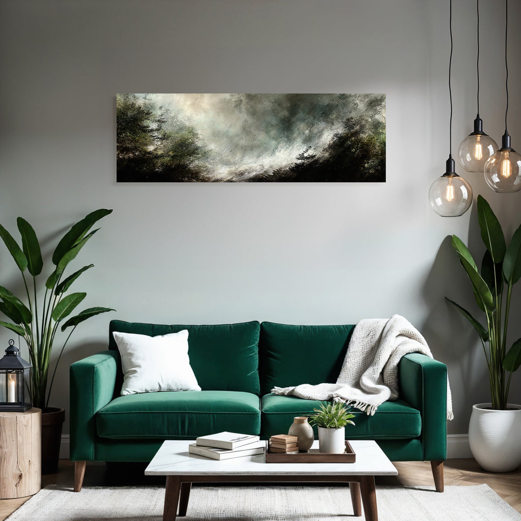 Stimmungsvolle Waldlandschaft
