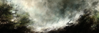 Stimmungsvolle Waldlandschaft | Himmel und Wolken | Natur