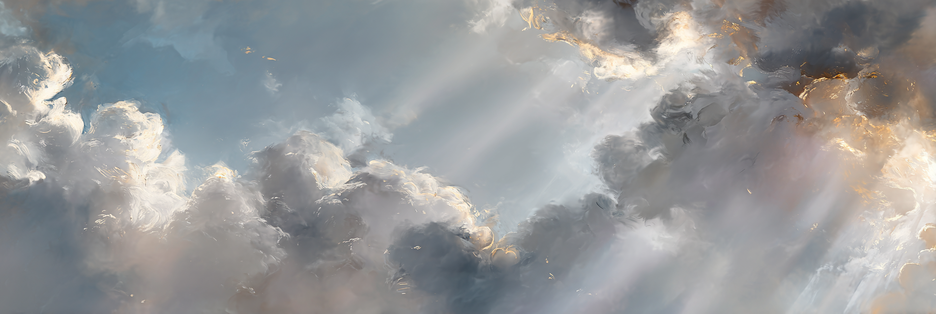Traumhafte Wolkenlandschaft Mit Sanftem Licht | Himmel und Wolken | Natur