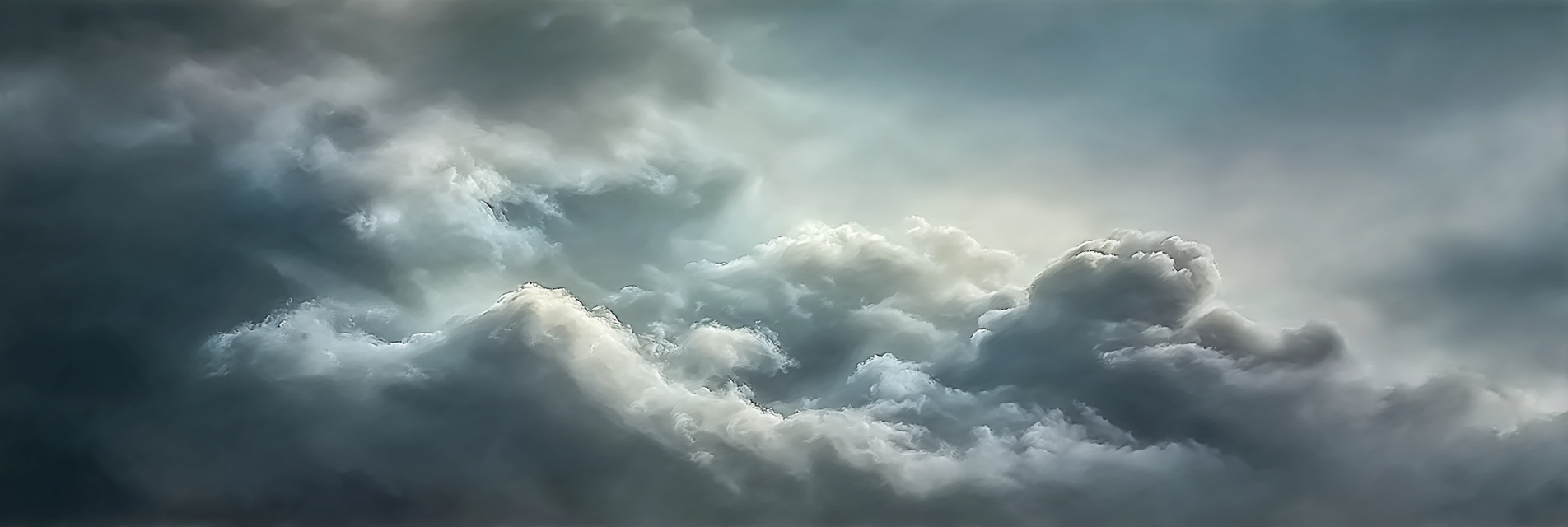 Wolkenhimmel Mit Dramatischen Texturen Und Farbverlauf | Himmel und Wolken | Natur
