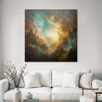 Bunte Texturierte Wolkenformation