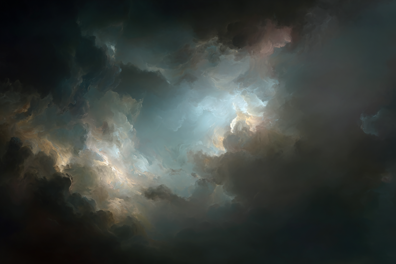 Dramatischer Himmel Mit Vielfältigen Wolkenformationen | Himmel und Wolken | Natur