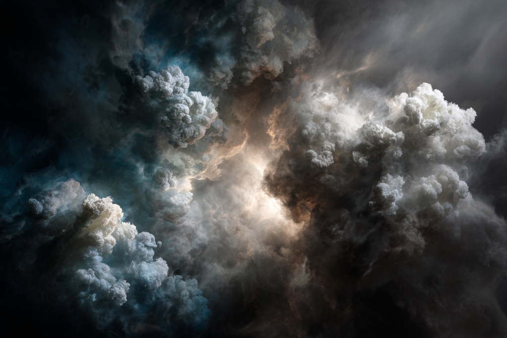 Himmelswirbel Aus Licht Und Schatten | Himmel und Wolken | Natur