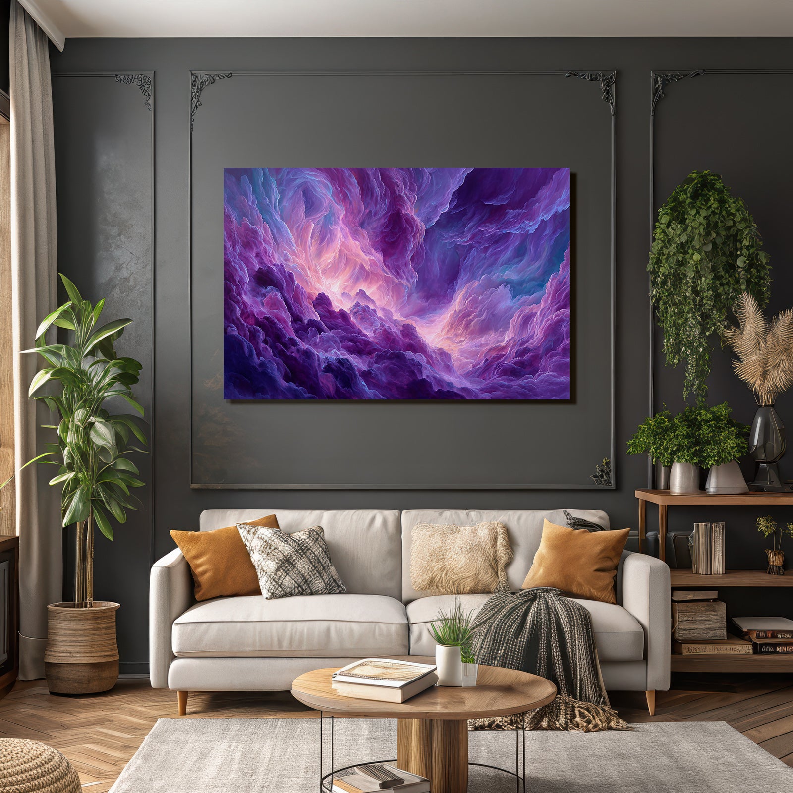 Traumhafte Kosmische Wolkenformation