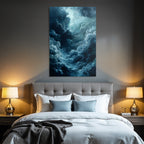 Dramatischer Sturmhimmel Mit Turbulenten Wolken