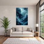 Dramatischer Sturmhimmel Mit Turbulenten Wolken
