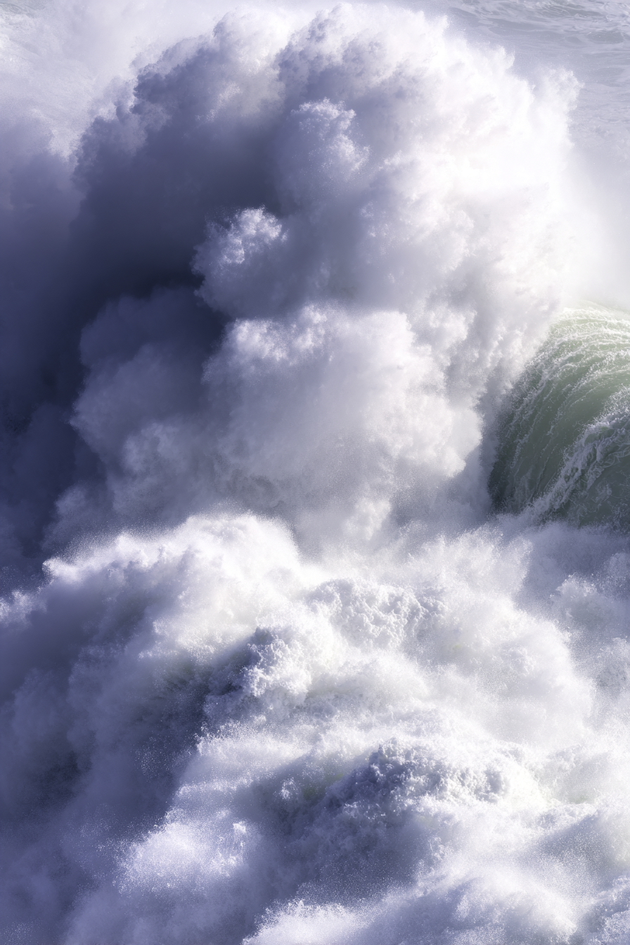 Turbulente Ozeanwellen | Nahaufnahmen | Natur