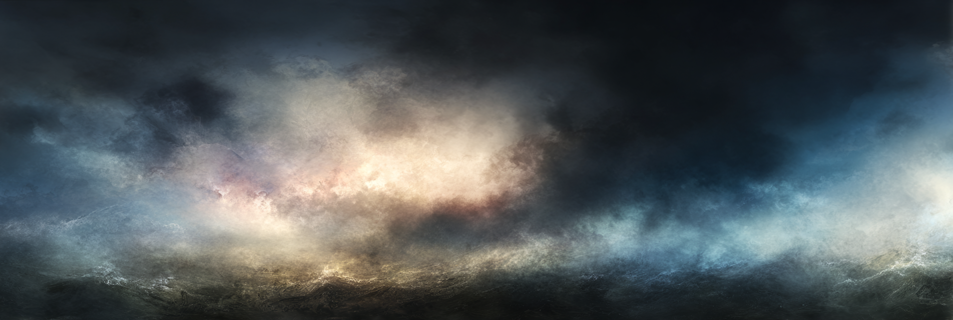 Dramatische Sturmstimmung Am Himmel | Nahaufnahmen | Natur